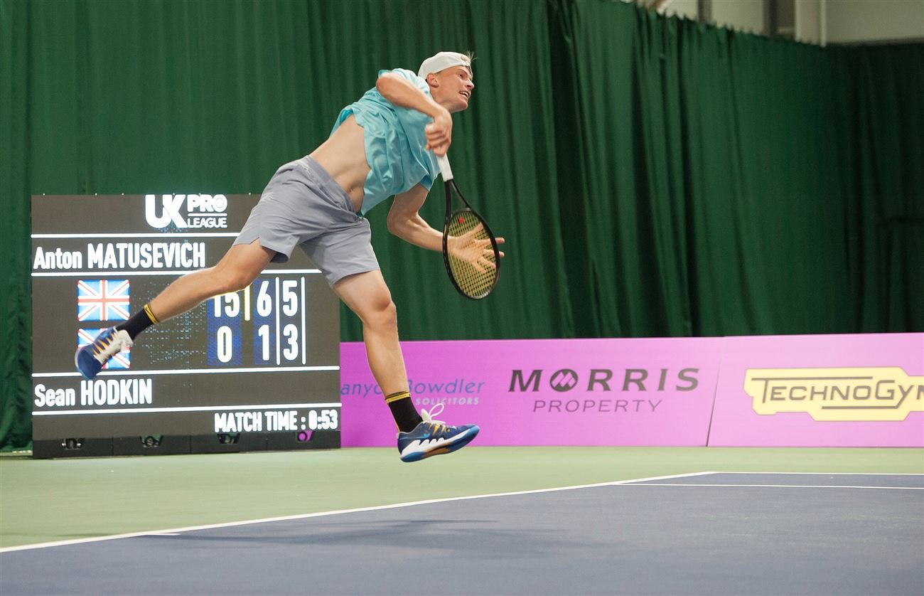 Matusevich is the Main Man Day - World Tennis Tour Shrewsbury
